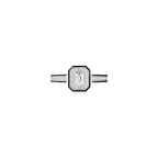 Bague vendôme liseré