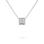 Pendentif Perlée trèfles