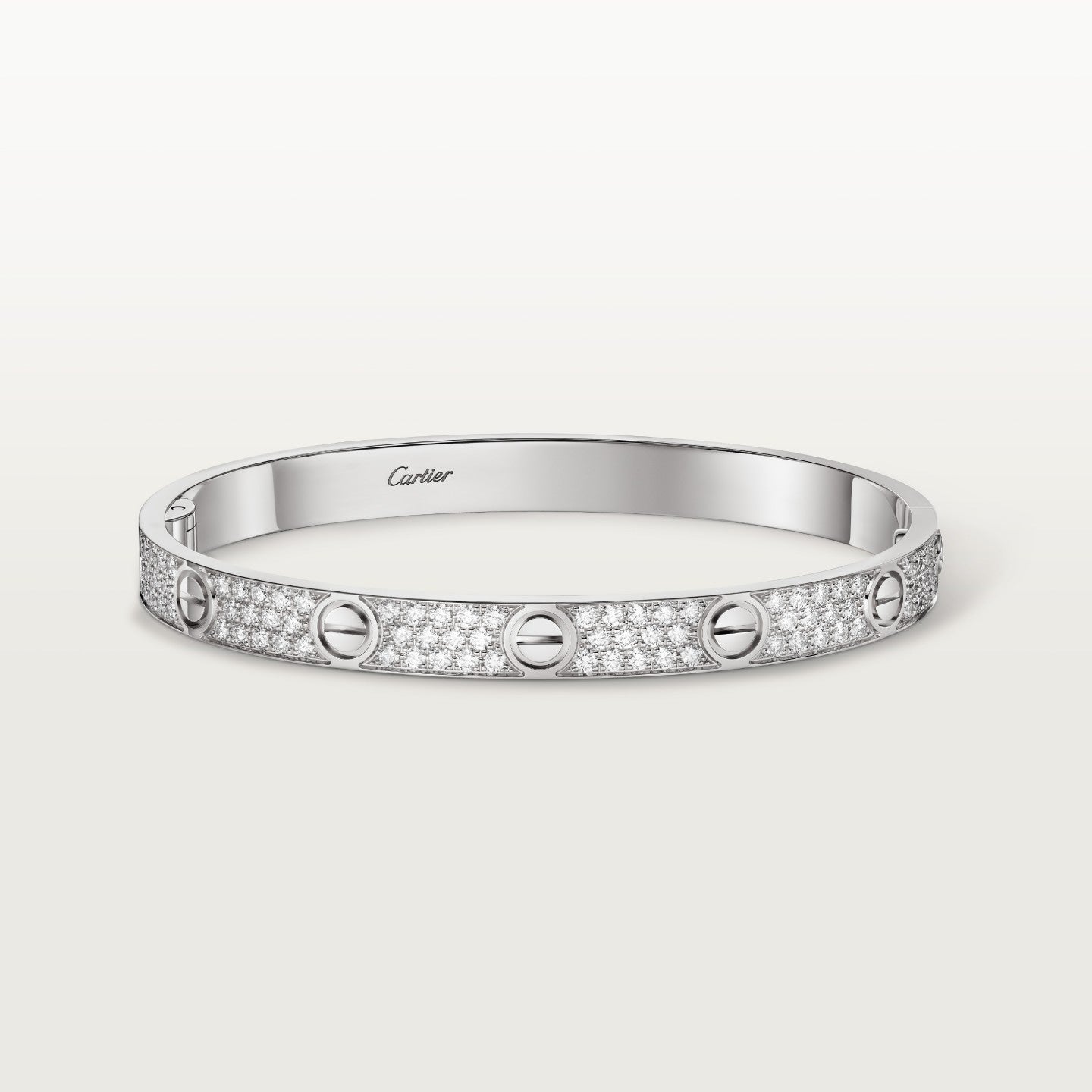 Bracelet LOVE, modèle classique, pavé