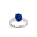 Solitaire Romance Saphir 2,80 cts