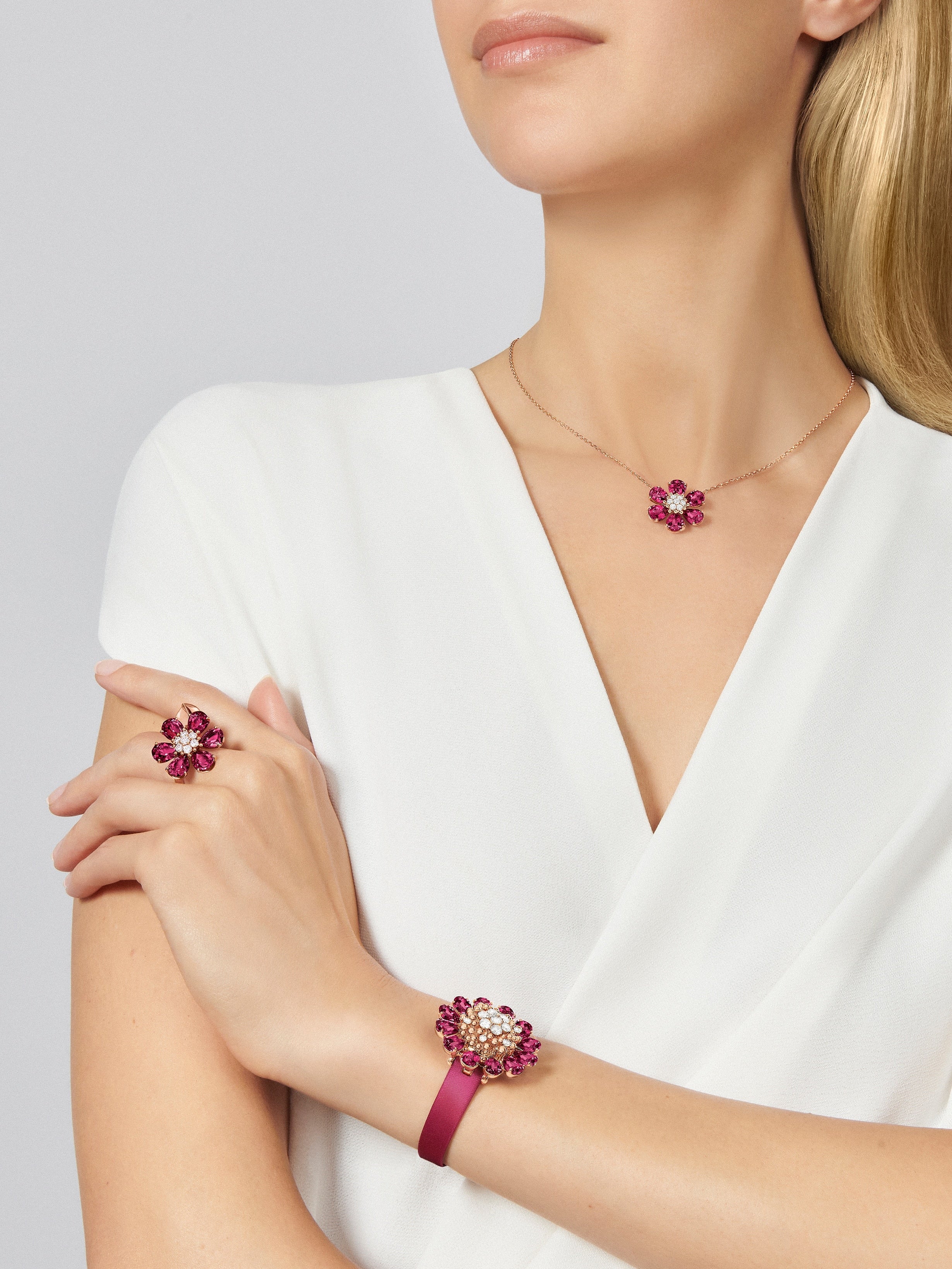 Bague Fleurs d’Hawaï