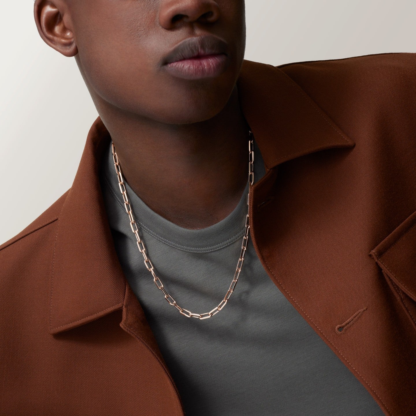 Collier Santos de Cartier, chaîne, moyen modèle