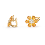 Boucles d'oreilles Fleurs d'Hawaï