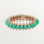 Bracelet Clash de Cartier, chrysoprase, modèle extra-large