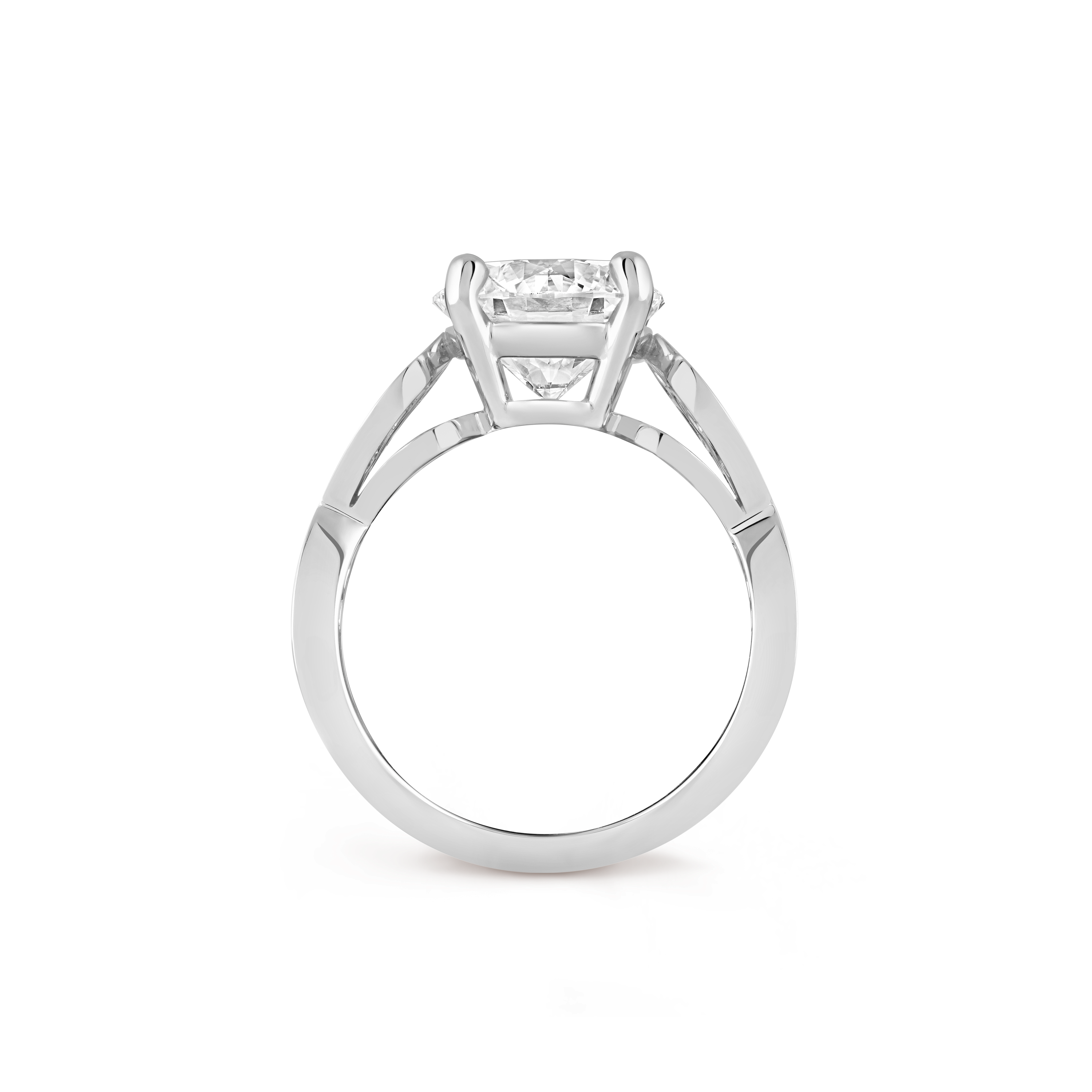 Solitaire Tête-à-tête Diamant 3,27 cts DVVS1
