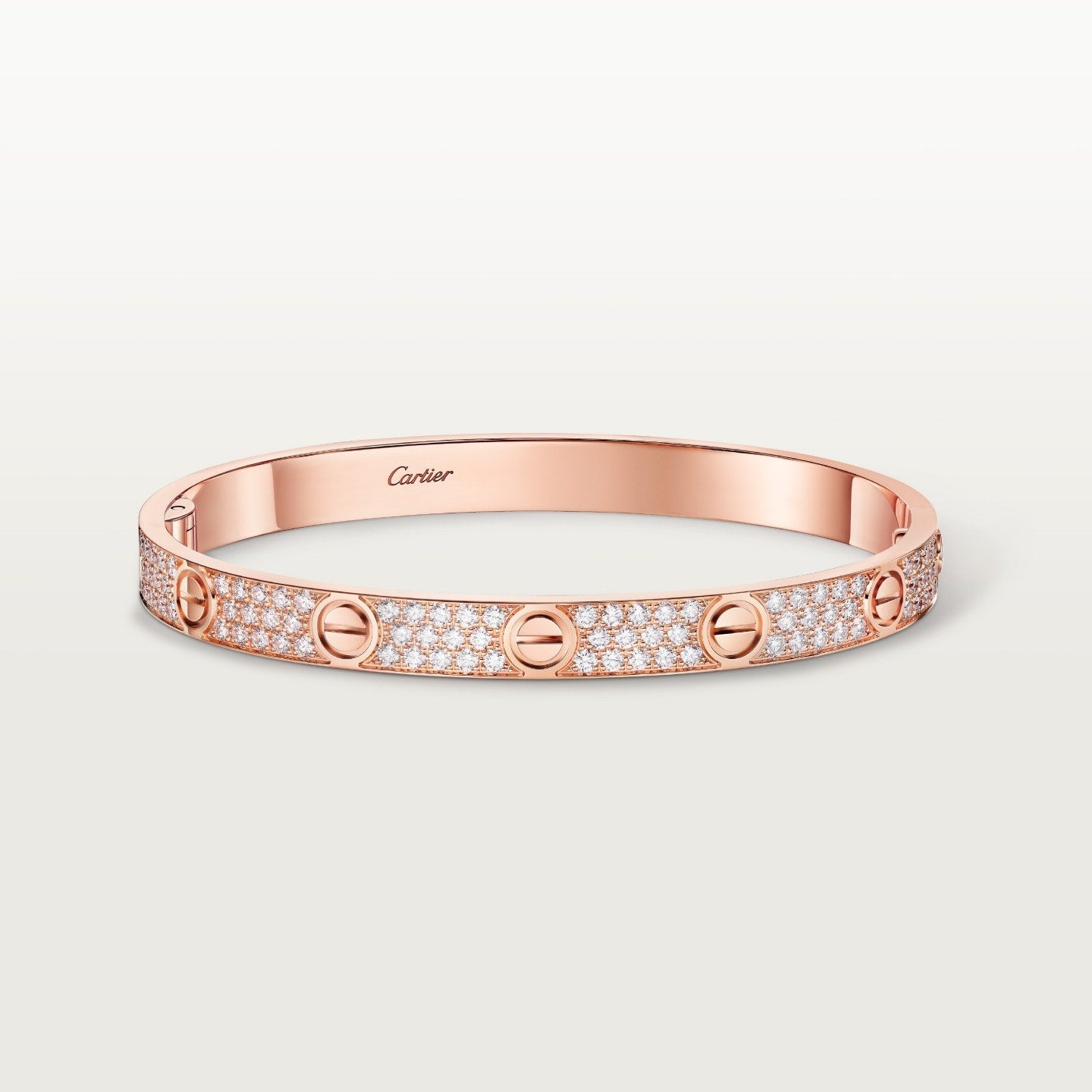 Bracelet LOVE, modèle classique, pavé
