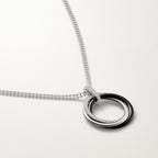 Pendentif Trinity, céramique, diamants