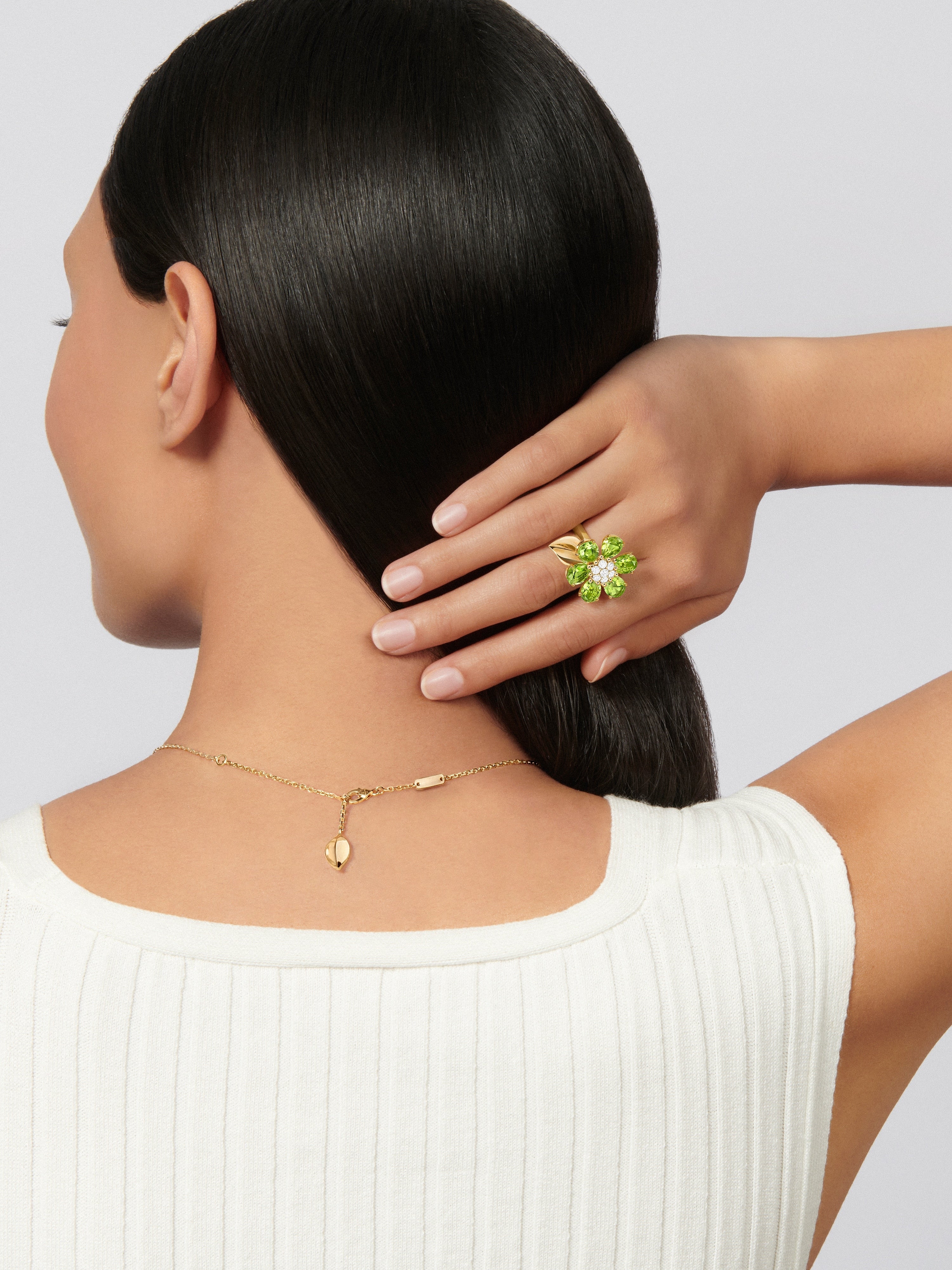 Bague Fleurs d'Hawaï