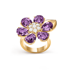 Bague Fleurs d'Hawaï