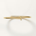 Bracelet Juste un Clou, petit modèle, diamants serti inversé