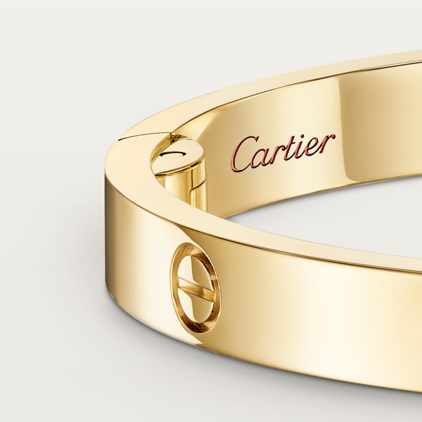 Bracelet LOVE, moyen modèle, 4 diamants