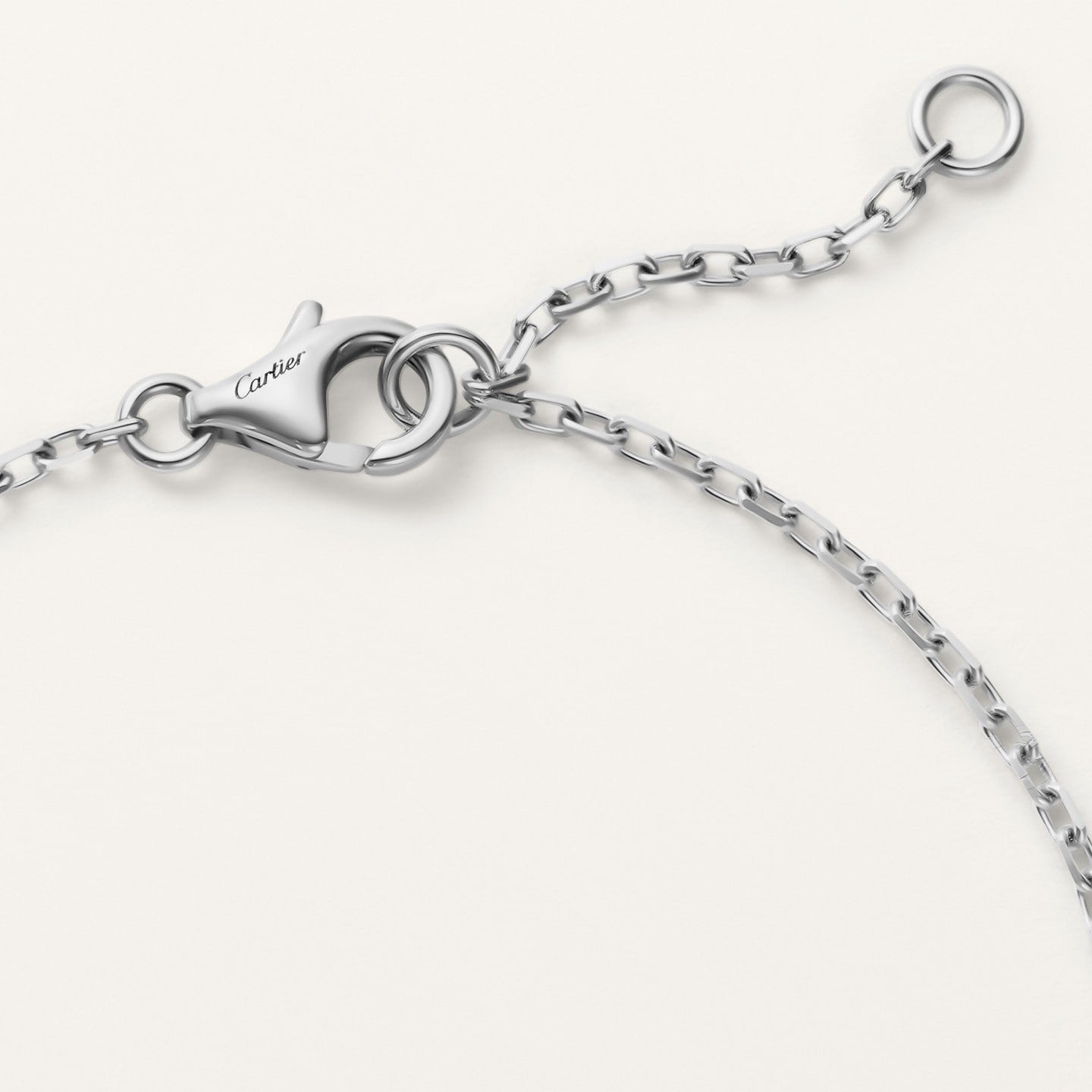 Bracelet LOVE, sur chaîne, pavé