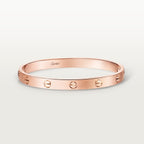 Bracelet LOVE, modèle classique, finition brossée