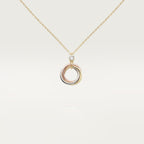 Pendentif Trinity, diamant taille brillant