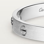 Bracelet LOVE, modèle classique, finition brossée, 4 diamants