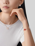 Pendentif Lucky Spring, fleur de prunier