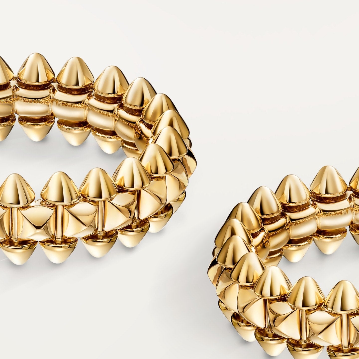 Créoles Clash de Cartier, petit Modèle