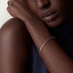Bracelet Santos de Cartier, chaîne, petit modèle