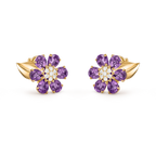 Boucles d'oreilles Fleurs d'Hawaï