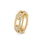 Bague Perlée sweet trèfles
