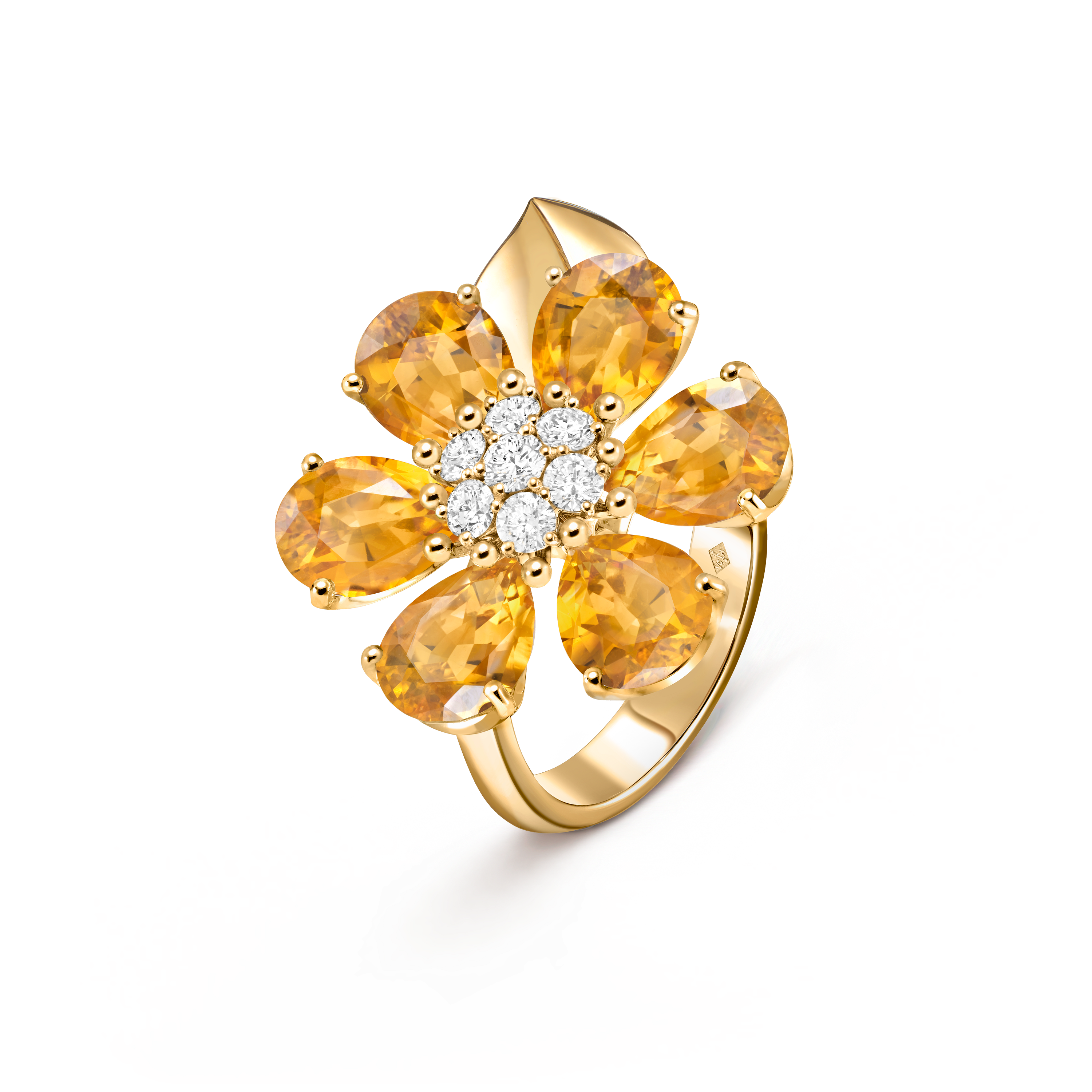 Bague Fleurs d'Hawaï