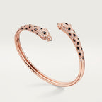Bracelet Panthère de Cartier, semi-pavé