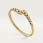Bracelet Panthère de Cartier, semi-pavé