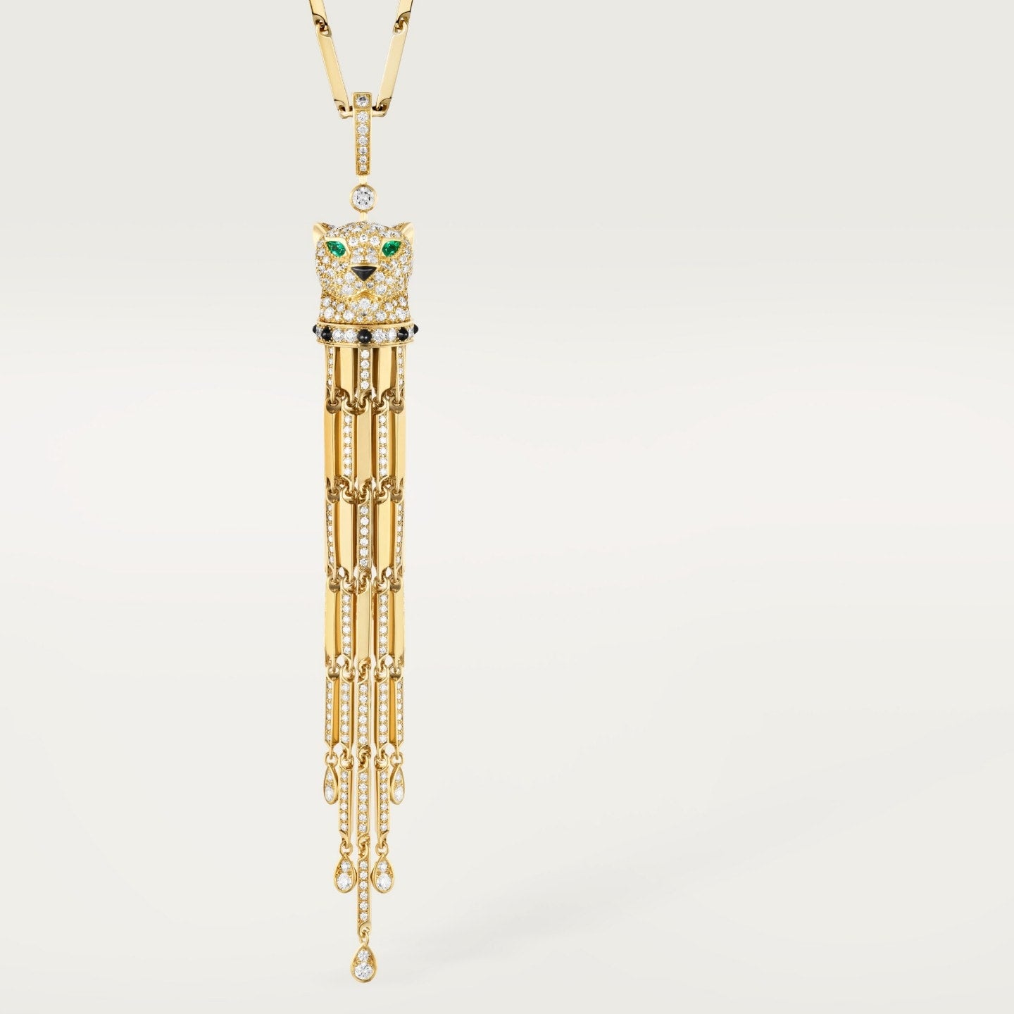 Sautoir Panthère de Cartier, pavé