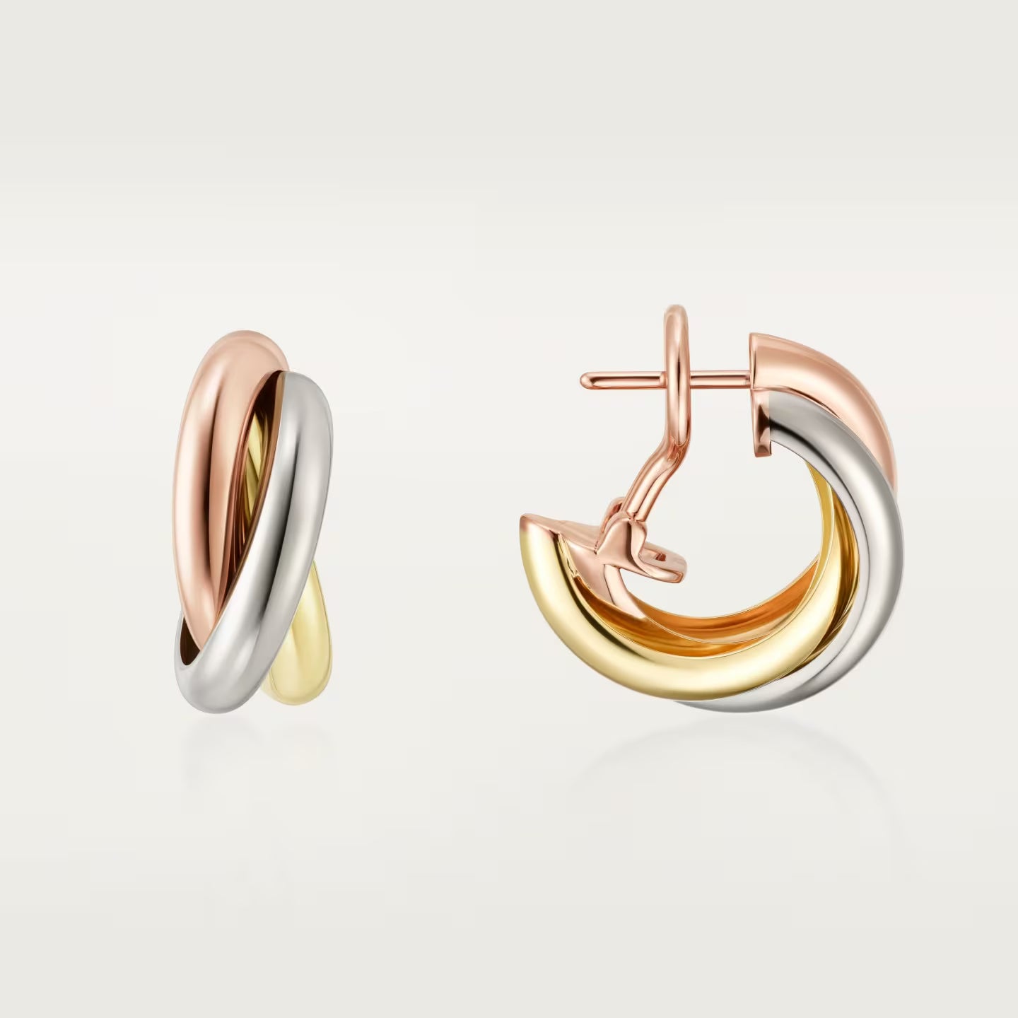 Boucles d'oreilles Trinity, modèle classique