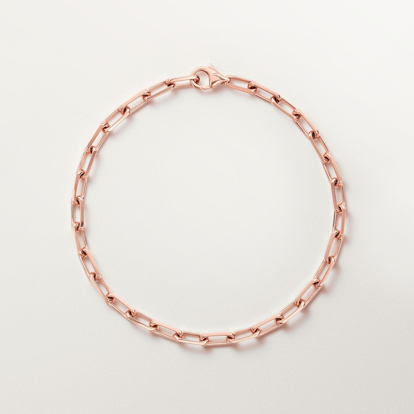 Bracelet Santos de Cartier, chaîne, petit modèle