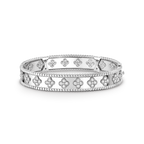 Bracelet Perlée trèfles