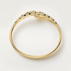 Bracelet Panthère de Cartier, semi-pavé