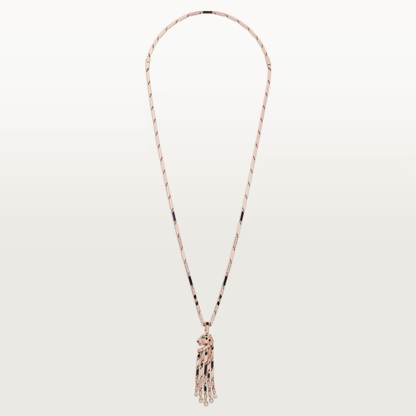 Sautoir Panthère de Cartier, petit modèle, pavé