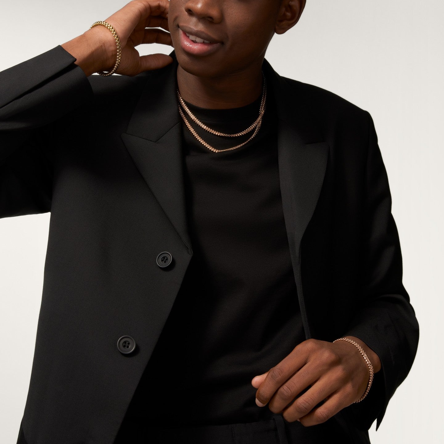 Bracelet Clash de Cartier, souple, petit modèle, pavé