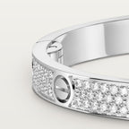 Bracelet LOVE, moyen modèle, pavé