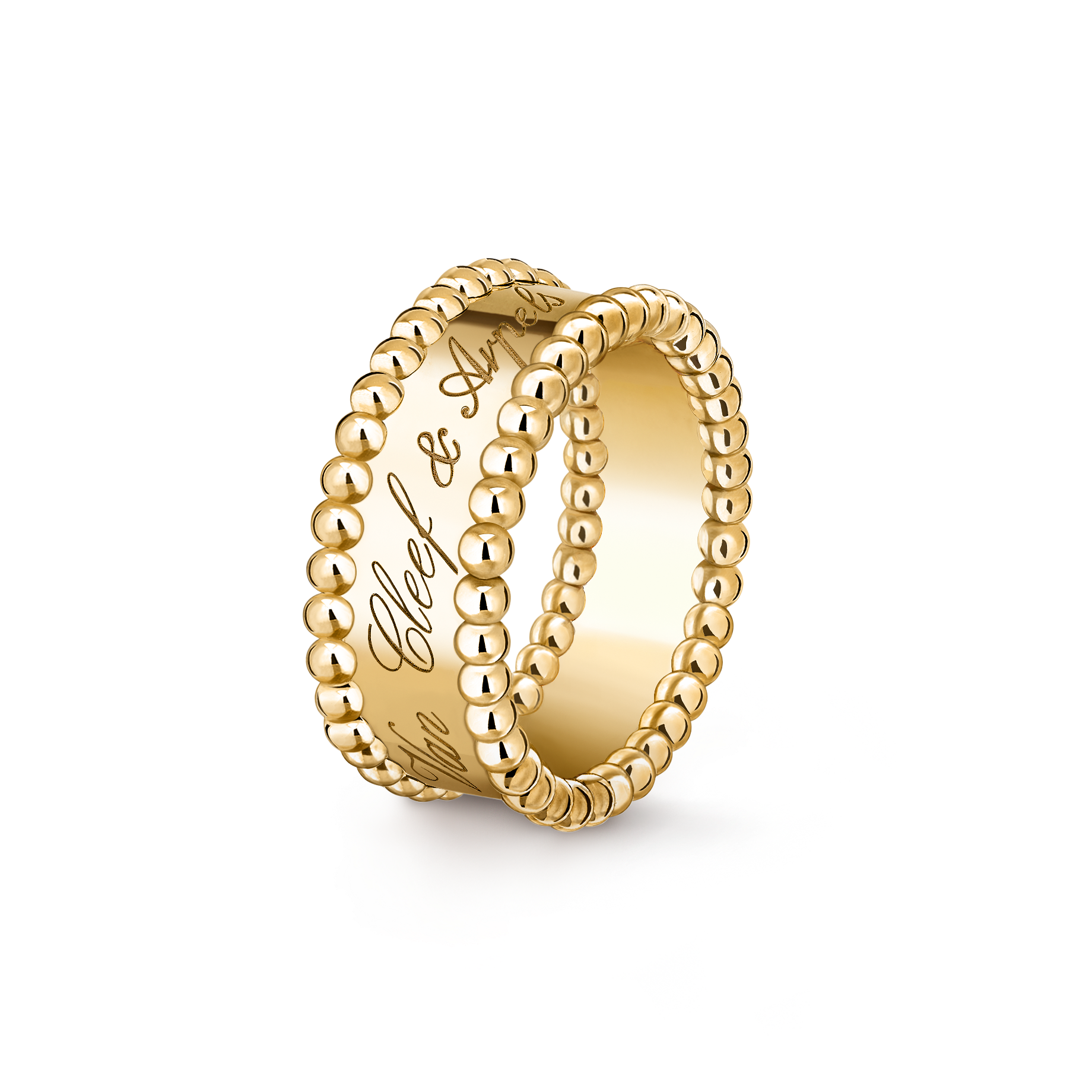 Bague Perlée signature