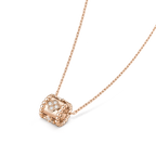 Pendentif Perlée trèfles