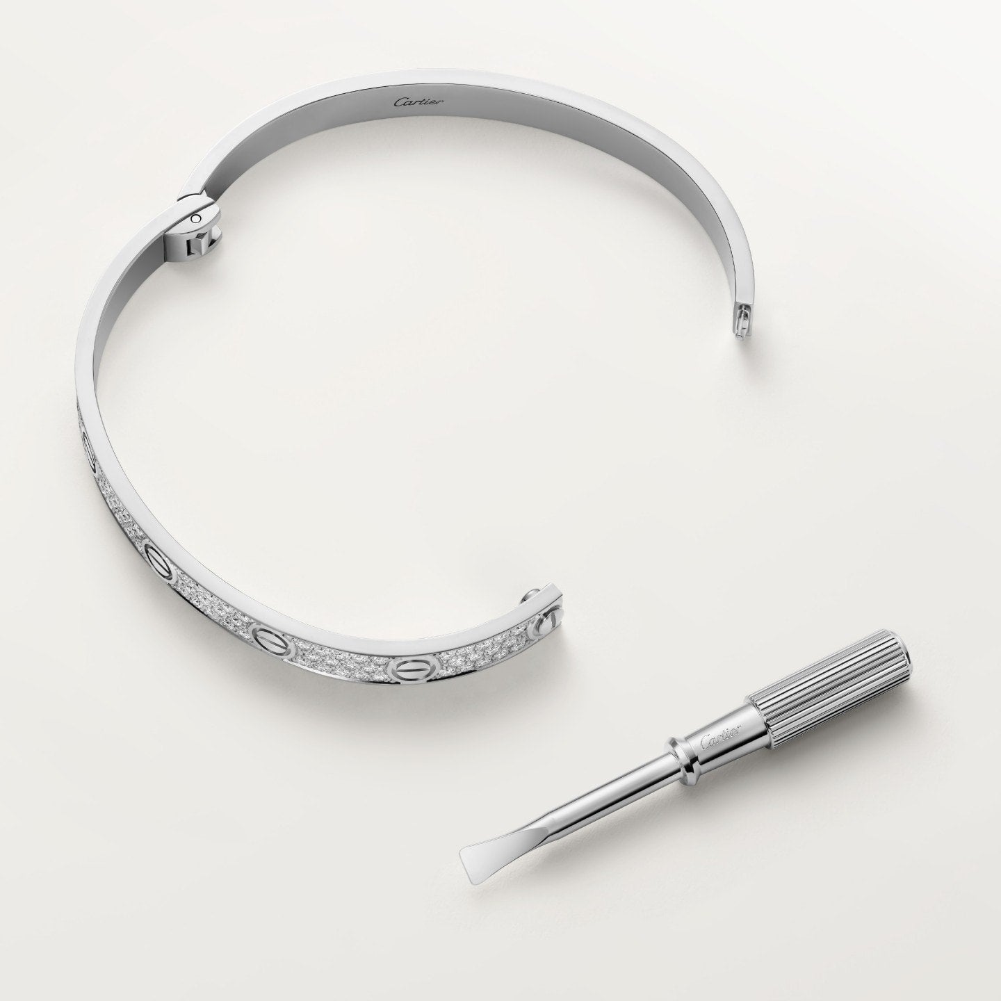 Bracelet LOVE, modèle classique, pavé