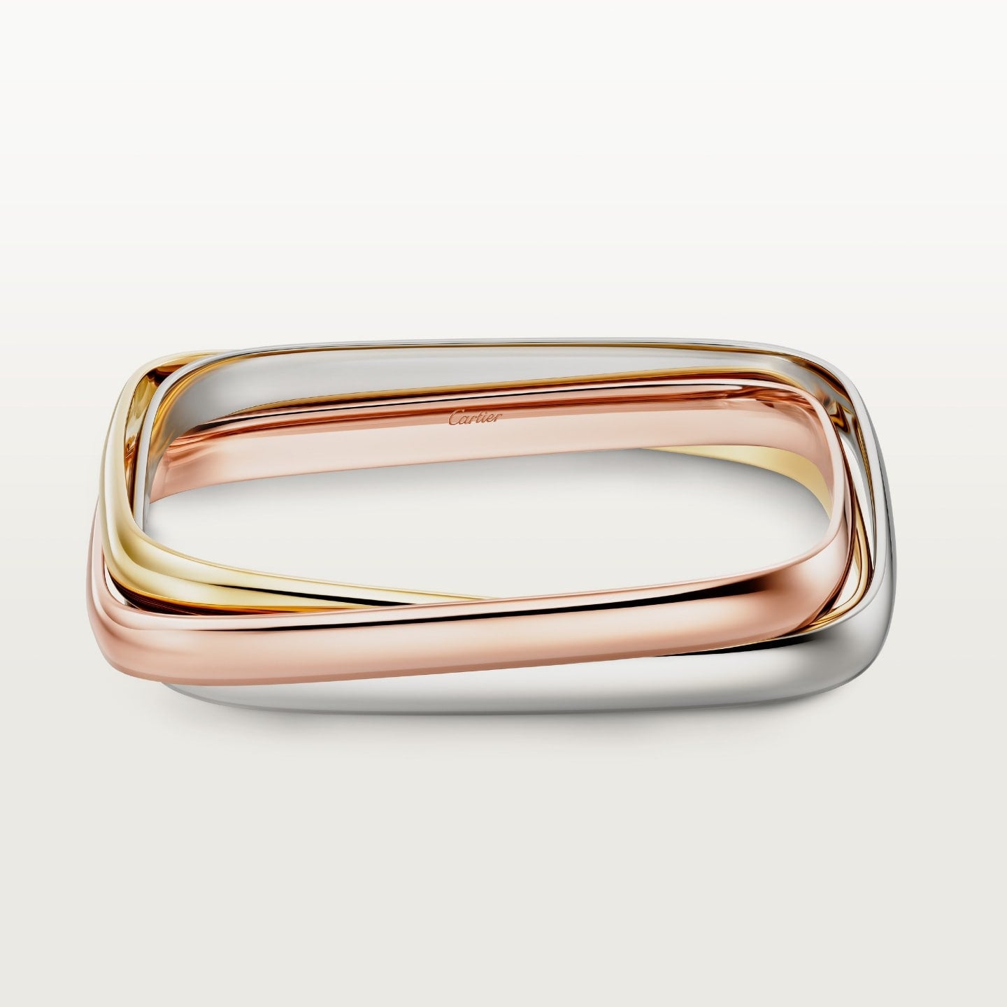 Bracelet Trinity, de forme coussin