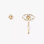 Boucles d'oreilles pavées Lucky Eye