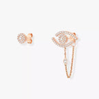 Boucles d'oreilles pavées Lucky Eye