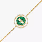 Bracelet malachite Lucky Move PM
