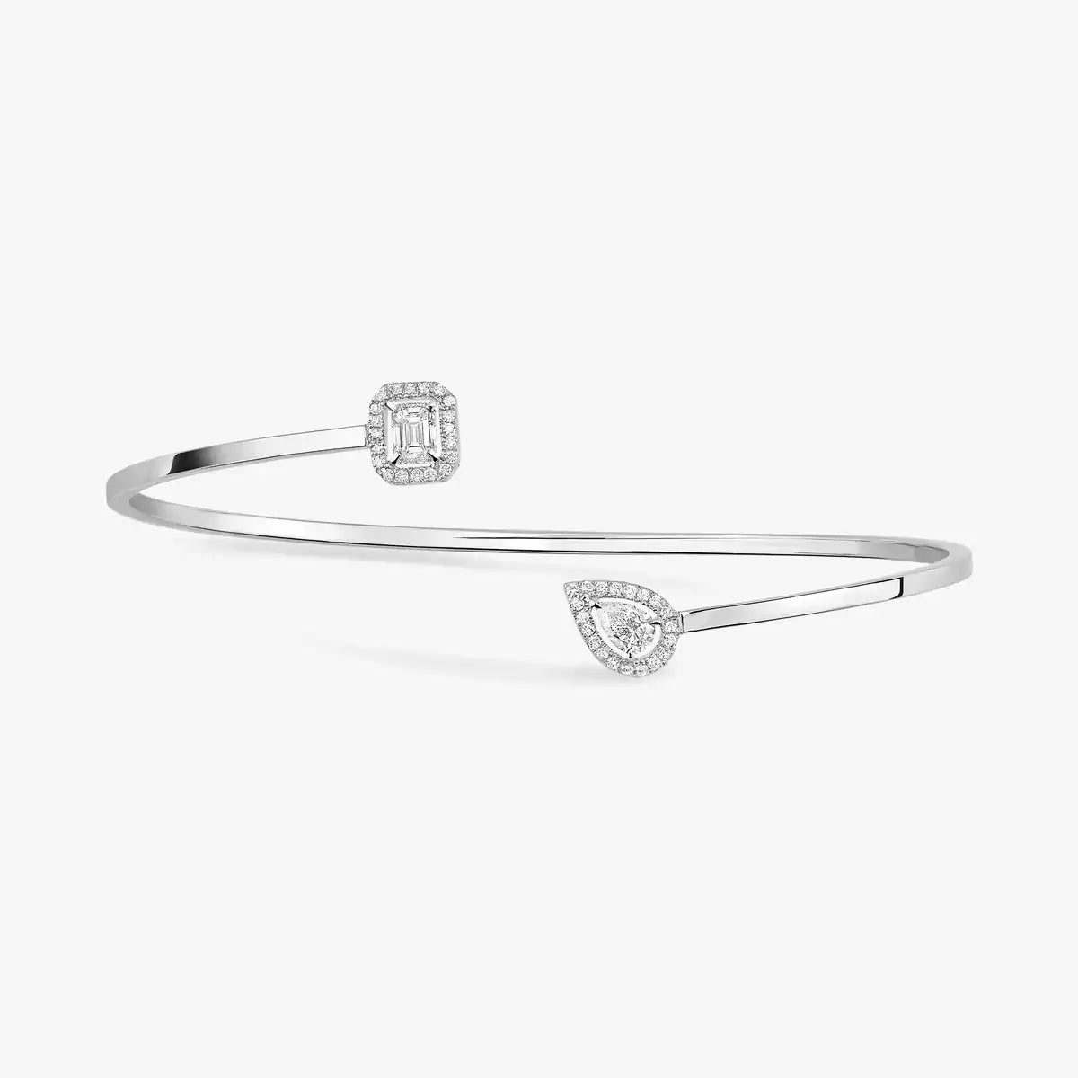 Jonc flex toi & moi My Twin 0,15ct x2
