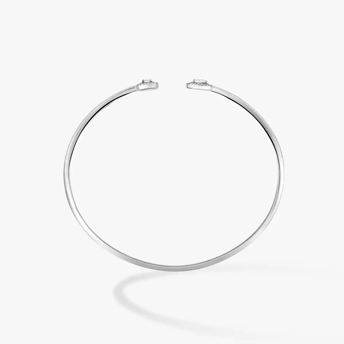 Jonc flex toi & moi My Twin 0,15ct x2