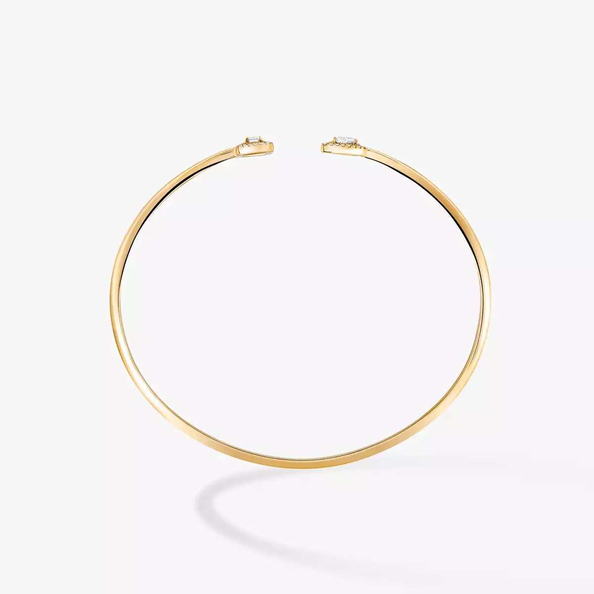 Jonc flex toi & moi My Twin 0,15ct x2