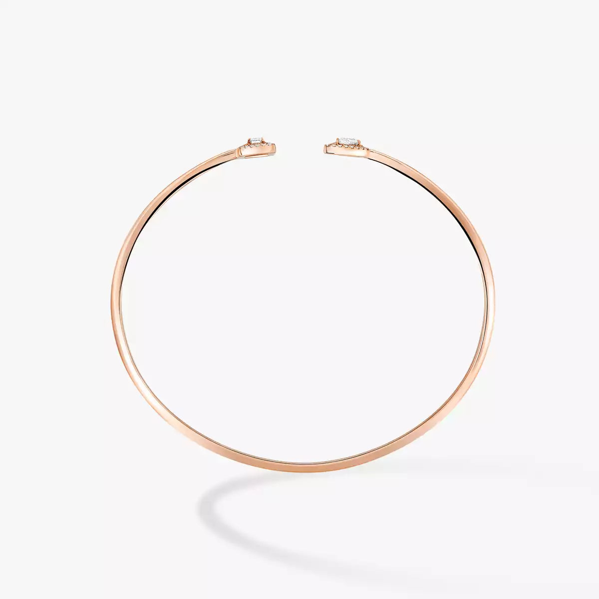 Jonc flex toi & moi My Twin 0,15ct x2