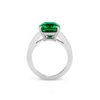 Solitaire Menuet Emeraude 5,66 cts