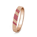 Bracelet Perlée couleurs, 5 rangs