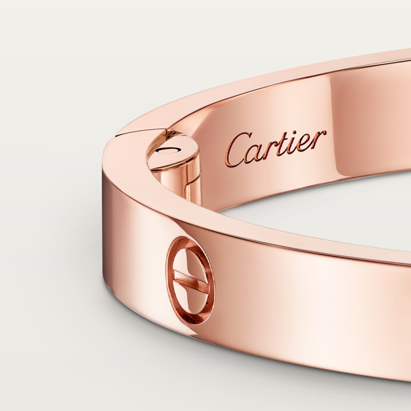 Bracelet LOVE, moyen modèle, 4 diamants