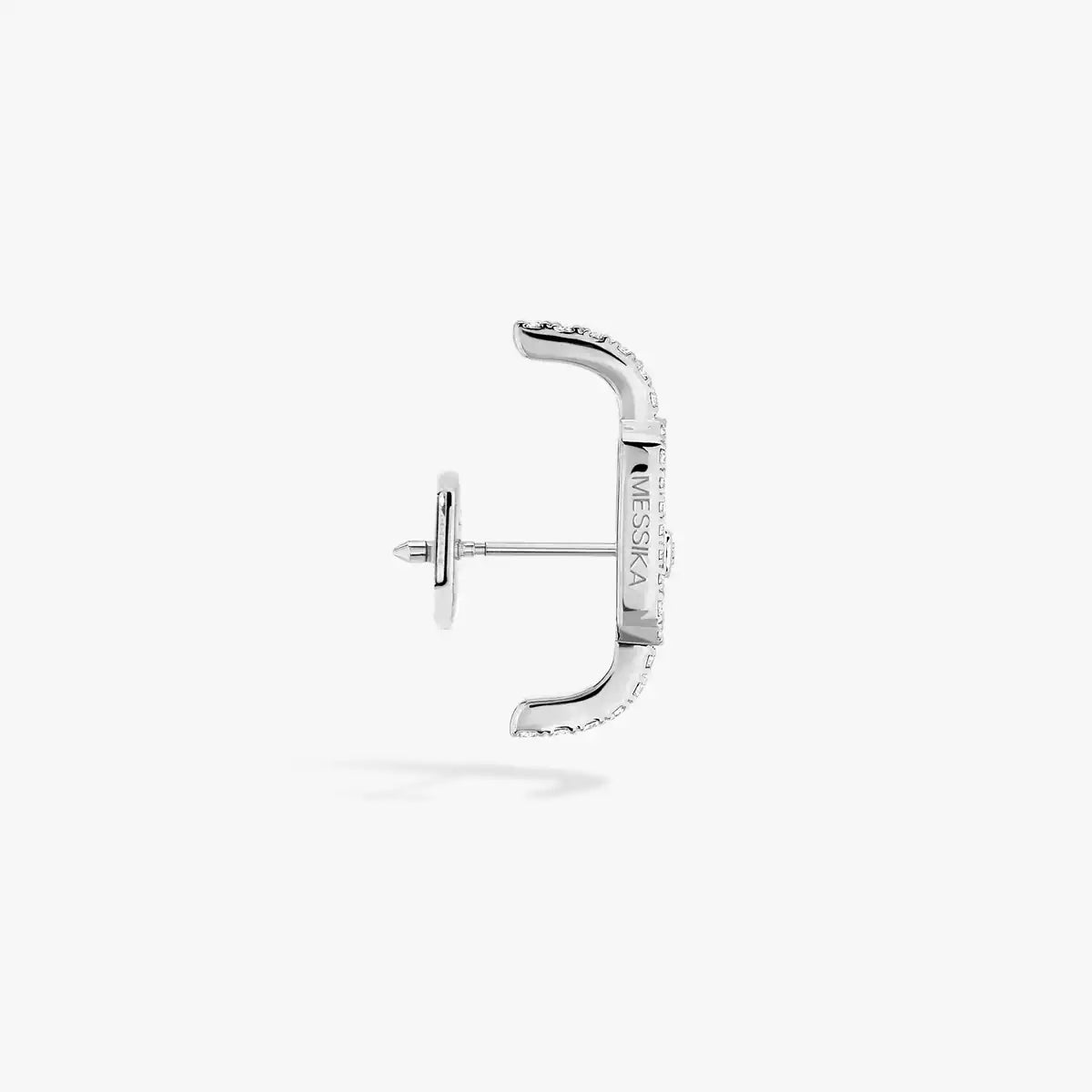 Mono boucle d'oreille pavée Move Uno